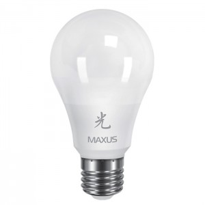 Светодиодная лампа Maxus LED-463-01 А60 10W 3000K 220V Е27 АР